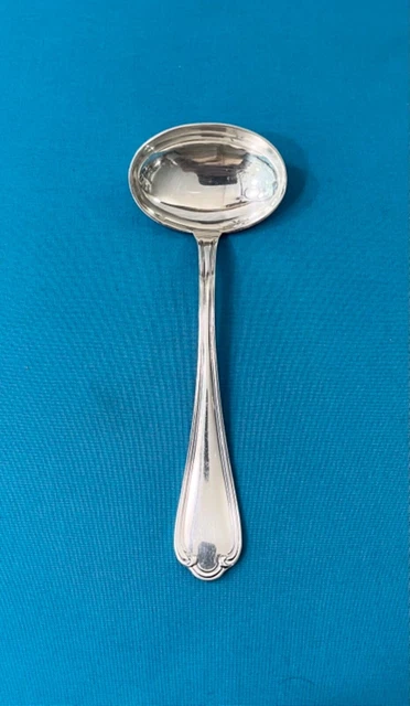 PETITE LOUCHE A SAUCE GRAS MAIGRE SAUCIERE VERSEUSE A CREME en métal argenté VL EUR 45,00 - FR