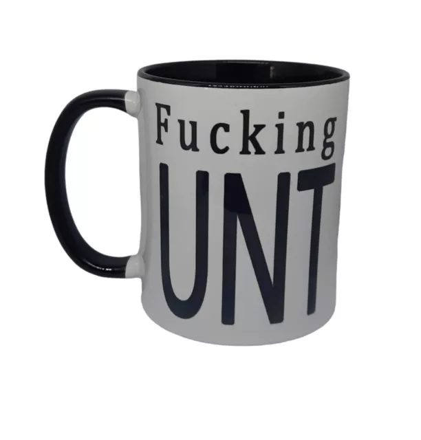 Rude Tea Cup Coffee Mug Fuckingcunt Novelty Funny Present Gift Fathers Day Work