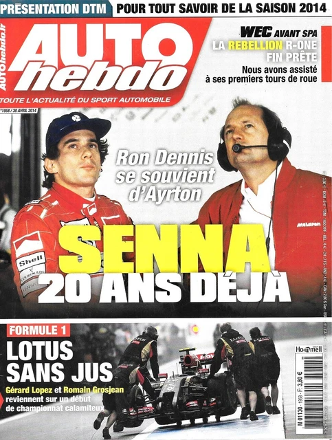 Lot Journaux L'Équipe - Mort De Senna 1994 + Édition 2024
