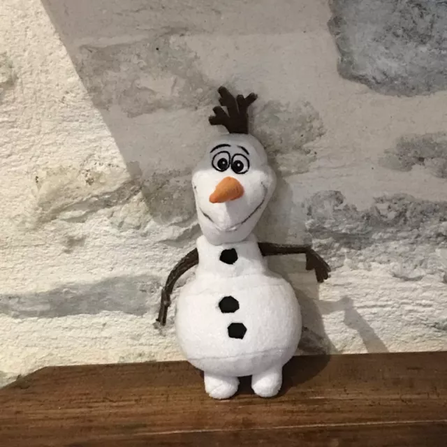 Doudou Peluche Olaf bonhomme de neige La Reine des Neiges Frozen DISNEY TY
