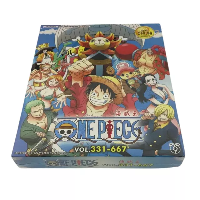 Anime DVD ONE PIECE Box 34 Vol.1028-1051 English Dubbed All Region Free  Shipping