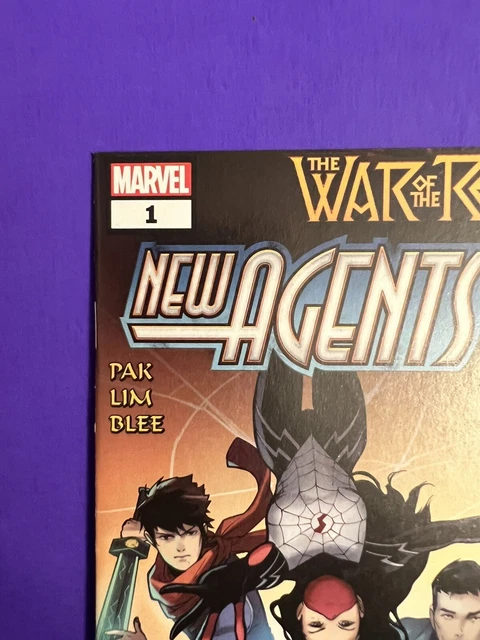 War Of The Realms New Agents Of Atlas #1 Luna Snow 1st Print Marvel 2019 NM/M 🔥 2