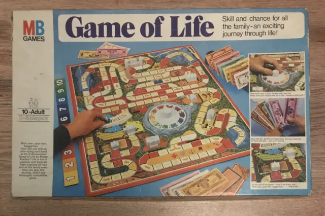 Vtg 1992 The Game Of Life - Milton Bradley Board Game - 100% Complete -  Rare