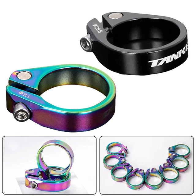 TANKE MTB Road Bike Aluminum Alloy,Seat Post Clamp 28.6mm Bicycle Seatpost Clamp