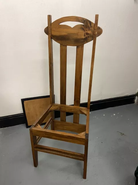 Argyle Style High Back Chair *Collection Bolton* Rennie Mackintosh Dupe