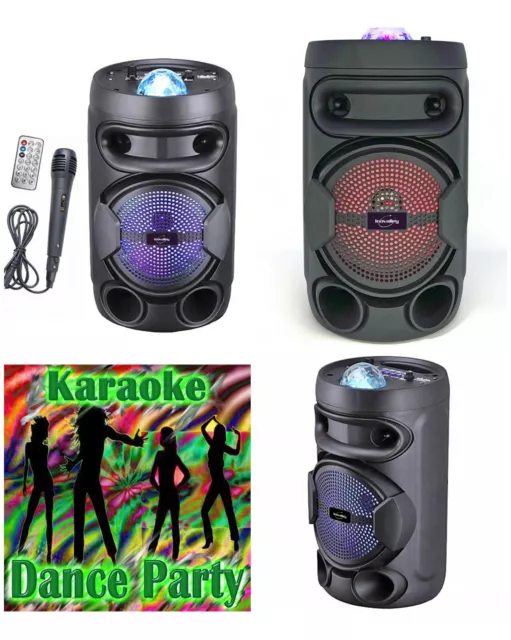 Enceinte Sono Portable Party Bluetooth 400W Mobile Usb Tws Led Rgb + Astro Ms