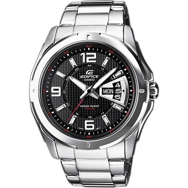 Orologio da polso casio quarzo ef129d1avef l x a 49 44 8 10 4 mm