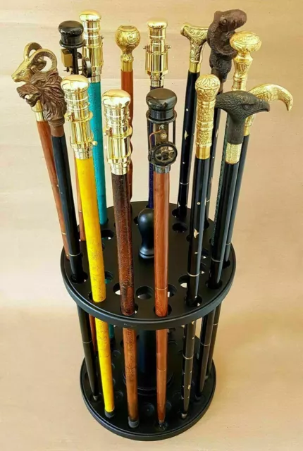 15 Style Victorian Vintage  walking Stick  With free Umbrella Stand X-Max gift