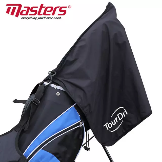 Masters Tour Dri Rain Hood Towel / Waterproof Golf Bag Rain Hood / Golf Towel