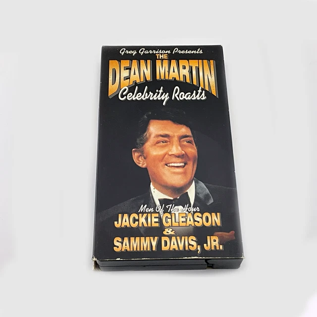 DEAN MARTIN CELEBRITY Roasts VHS Man of the Hour Jackie Gleason & Sammy