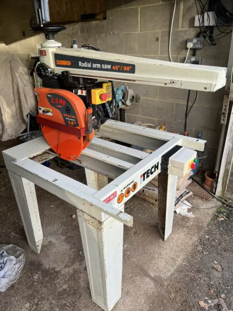 iTech RS3501 Radial Arm Saw 230v Single Phase