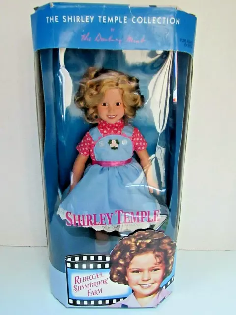 Vtg Lovely 1996 Shirley Temple Danbury Mint Rebecca Of Sunny Farm 14" Vinyl Doll