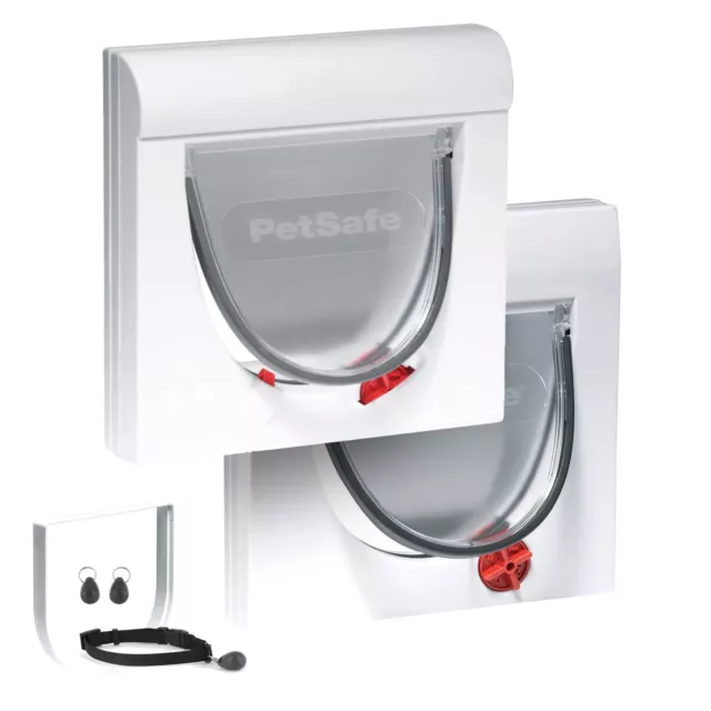 Cat Flap Petsafe Staywell Classic 4 Way Locking Cat Door Manual Magnetic Catflap