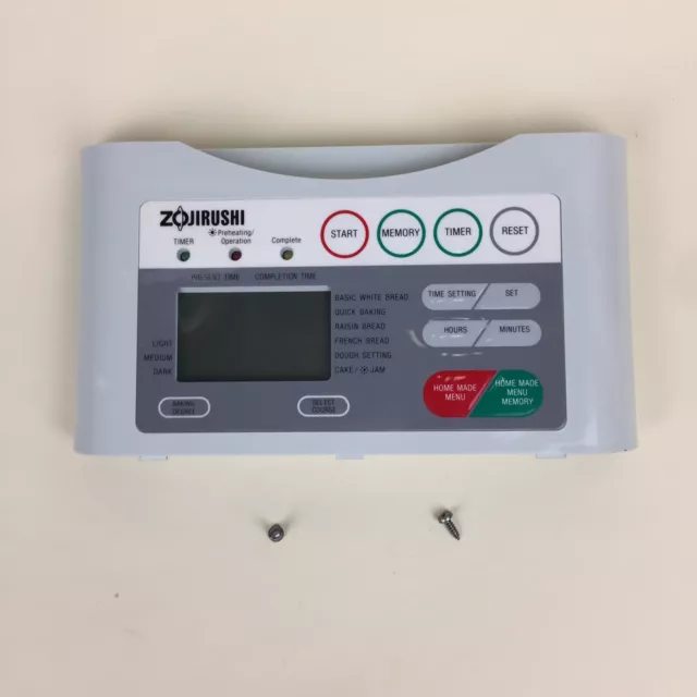 ZOJIRUSHI BBCCS15 BREAD Maker Machine CONTROL PANEL Replacement Part