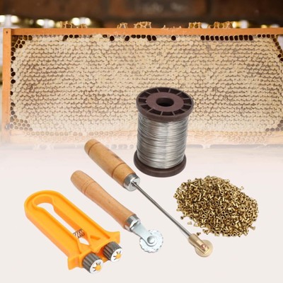 Pince a Sertir Tendeur de Cable pour Cadre de Ruche Apiculture Orange fil tendeur sertisseur R TOOGOO 