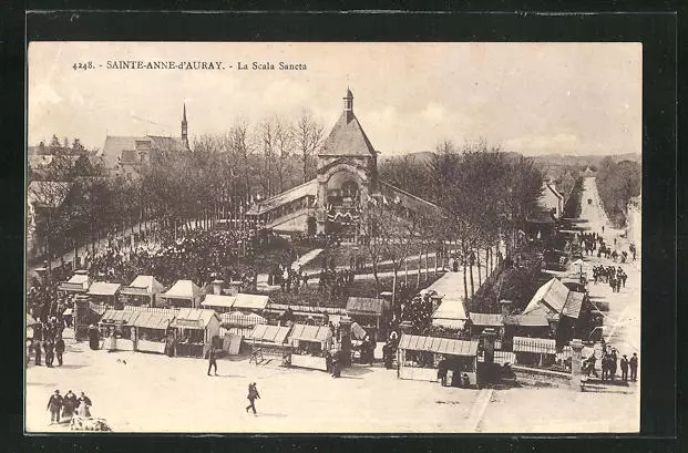 CPA Sainte-Anne-d´Auray, La Scala Sancta