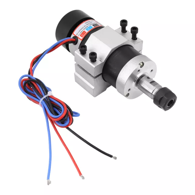 ER16 500W High Speed Cooling Brushless Spindle Motor + Driver + Clamp