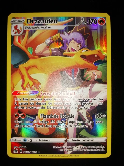 Carte Pokemon - Dracaufeu - tg03/tg30 - Secrète-rare - EB11 Origine Perdue - | Rakuten