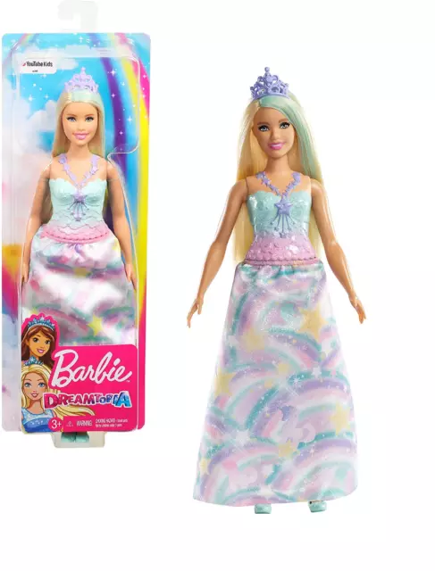 Barbie Dreamtopia Bambola Principessa FXT14 Mattel