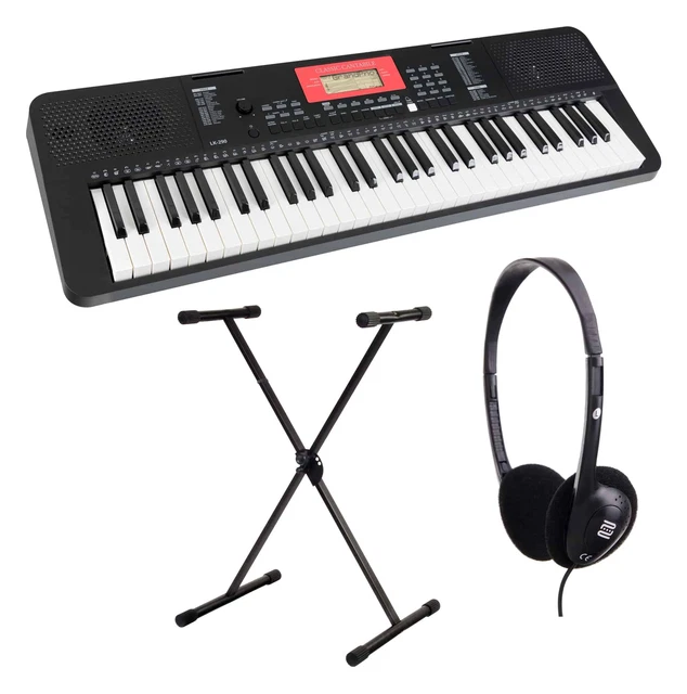 Clavier Piano Numerique Synthetiseur 61 Touches 580 Sons USB Set Support Casque