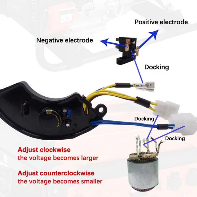Regolatore di tensione per generatore a benzina monofase 2 kW - raddrizzatore AVR