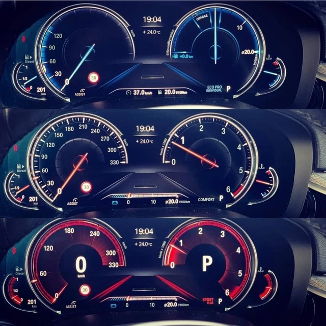 Bmw G30 Tacho Varianten