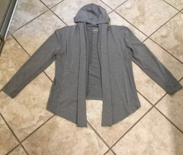 Nwot Gray Hooded Sweater By Justice Size 18/20