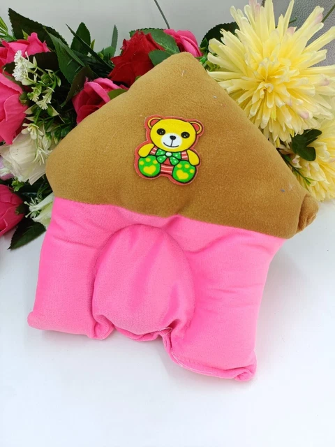 Oreiller de soutien du cou doux pour bébé nouveau-né avec graines de...