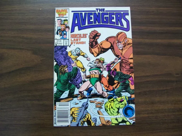 Avengers #274 by Marvel Comics (1986) in Very Fine Condition