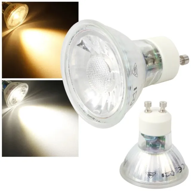 1/3/5/10 COB LED Strahler GU10 230 V Volt, Leuchtmittel Lampe Spot Reflektor