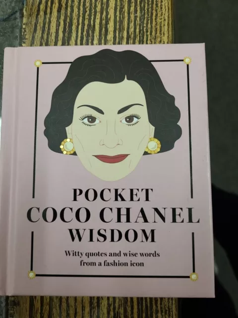 POCKET COCO CHANEL Wisdom: Witty Quotes and Wise Words From a Fashion Icon  (Pock $6.00 - PicClick AU