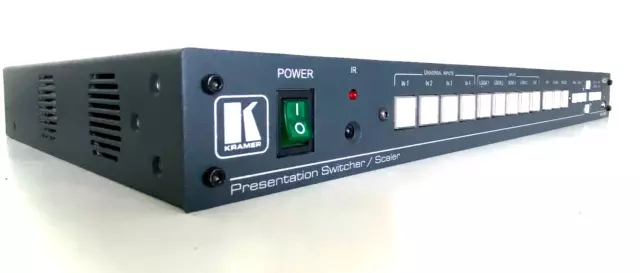 Genuine KRAMER VP-728 Presentation Scaler/Switcher with IEC power cable