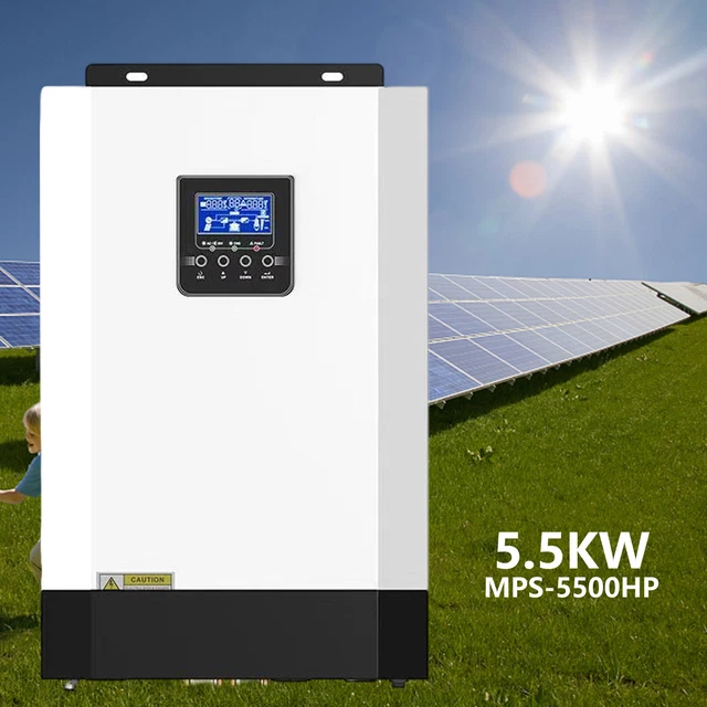 Inversor solar fuera de la red de 5500 W DC48V a AC230V onda sinusoidal pura paralelo MPPT