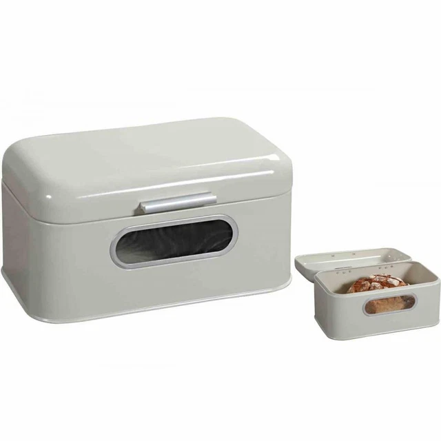 KESPER Panera Beige 30 X 18 X 16 Cm Metal Con Ventana Vista