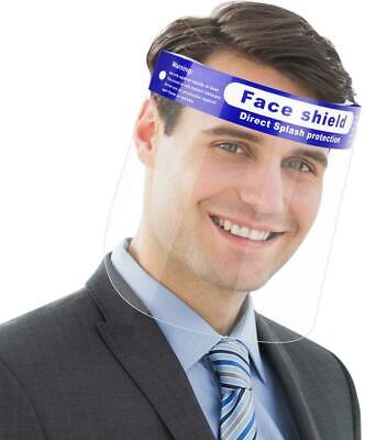 Face Shield Anti-Fog Full Safety Reusable Protective Visor Eye Head Protection