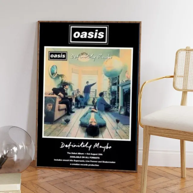 Oasis Definitely Maybe  Poster