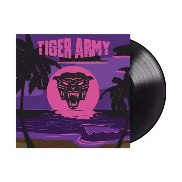 Tiger Army Dark Paradise Exclusive Limited Edition Black 7 Inch Colored Vinyl LP