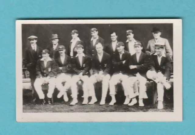 Cricket - Chums - Rare Cricket Card -  The  Notts.  Team  Of  1922  -  1923