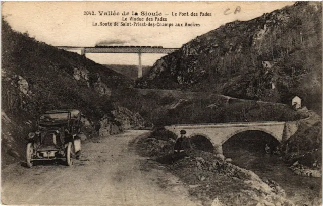 CPA AK Vallée de la SIOULE Le Viaduc des FADES Le Pont des FADES (409810)