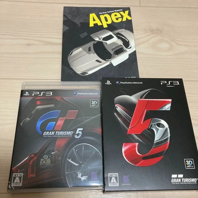 Gran Turismo 5 First Limited Edition Anniversary Sony PlayStation 3 PS3 Japanese