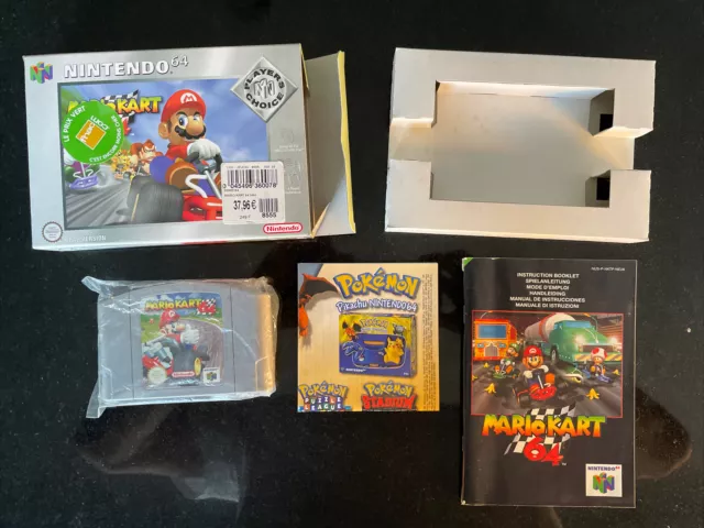 Mario Kart 64 Nintendo 64 N64 PAL complet CIB Français CIB