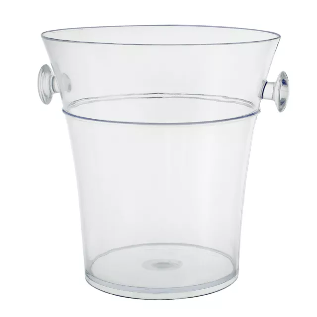 Large Acrylic Clear Champagne Ice Bucket Bowl Party Drinks Wine Beer Cooler Bar