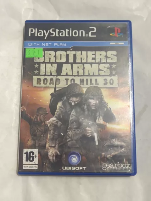 PS2 BROTHERS IN ARMS ROAD TO HILL 30 Sony Playstation 2 Vgc