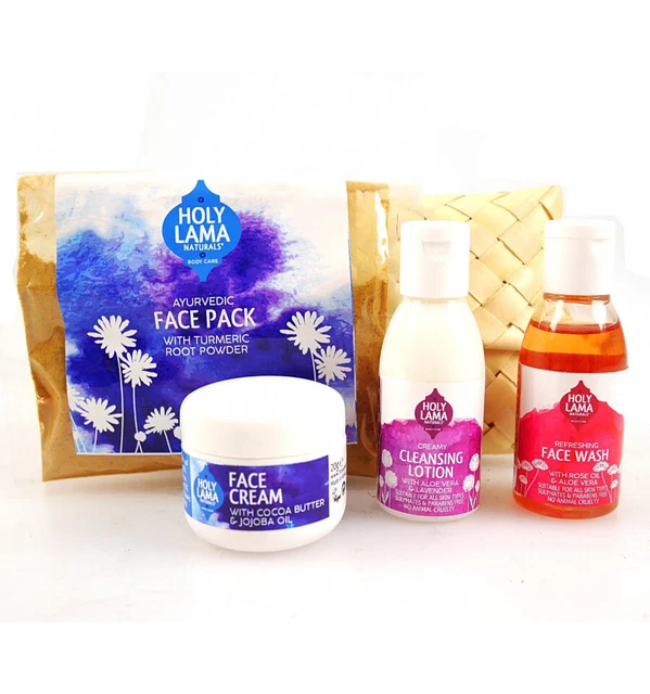 Trousse "Soins du visage" Holy Lama - format voyage.