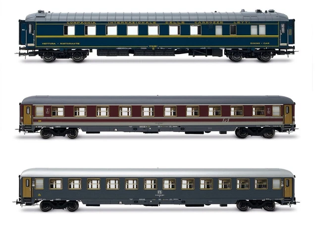 RIVAROSSI voiture WP PULMANN EXPRESS CIWL bleu/crème 2500