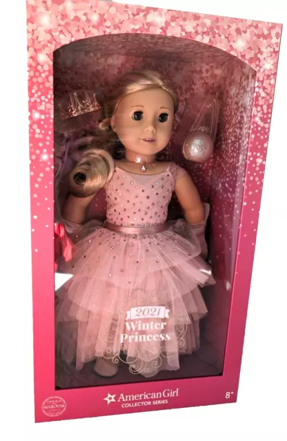 American Girl WINTER PRINCESS DOLL - Swarovski 2021 Blonde Holiday Collector NEW