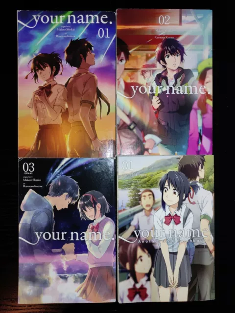 Your Name Complete Set & Another Side Earthbound Vol 1, English Manga