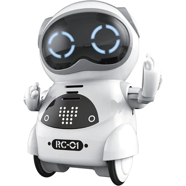 2X( Robot de Bolsillo RC para NiñOs con ConversacióN de DiáLogo Interactivo5446