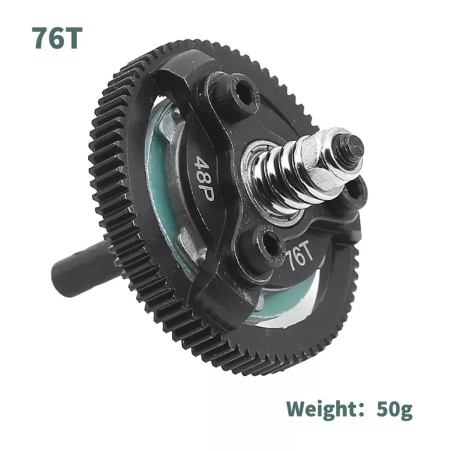 Metal 1/10 RC Car Transmission Center Gearbox With Gear for  SLASH 2WD