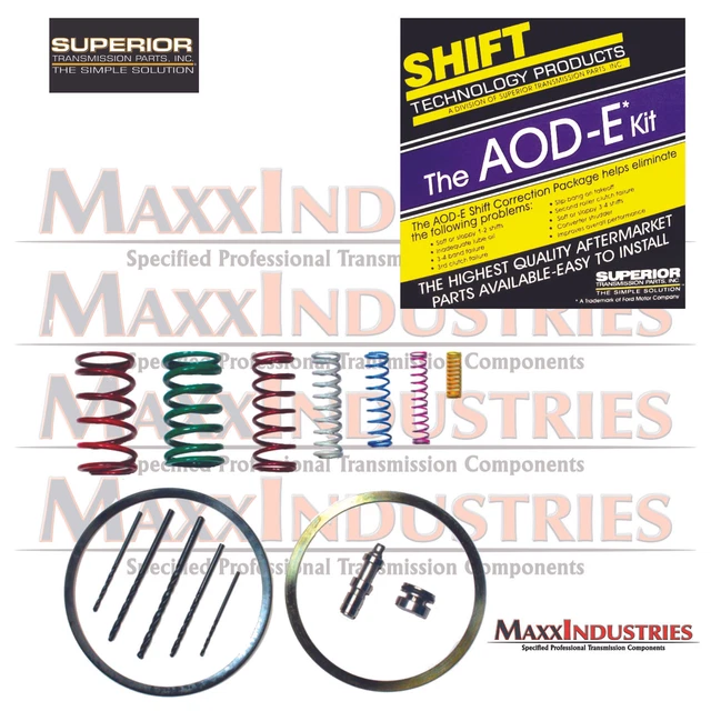 AODE 4R70W Ford Valve Body Shift Correction Kit 1992-2003 Superior KAOD-E